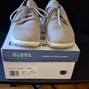 Klogs Glide Sneakers – Size 8.5 – Chateau Gray